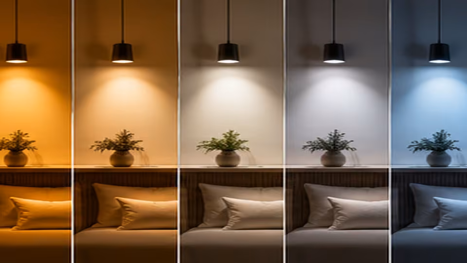 Kelvin Color Temperature Guide คู่มือเลือกอุณหภูมิสีแสงสำหรับทุกห้อง