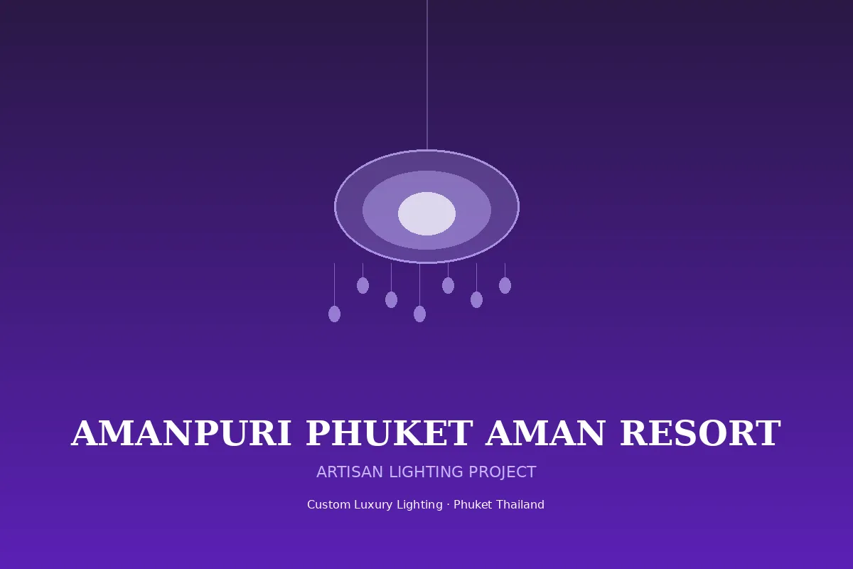 Bedside Lighting Design — ภาพประกอบจากผลงาน Artisan Lighting Phuket