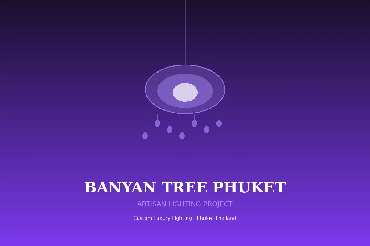 วัสดุที่ Artisan Lighting ใช้ — ภาพประกอบจากผลงาน Artisan Lighting Phuket