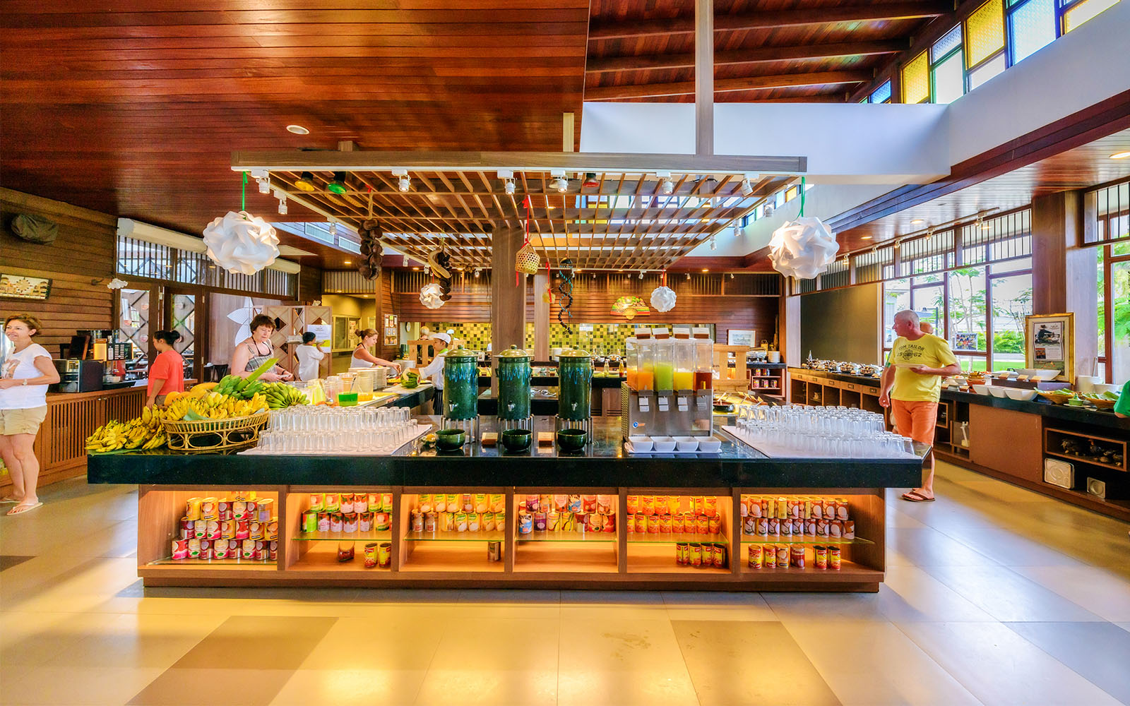 ผลงานติดตั้งโคมไฟรีสอร์ท | the sands khao lak