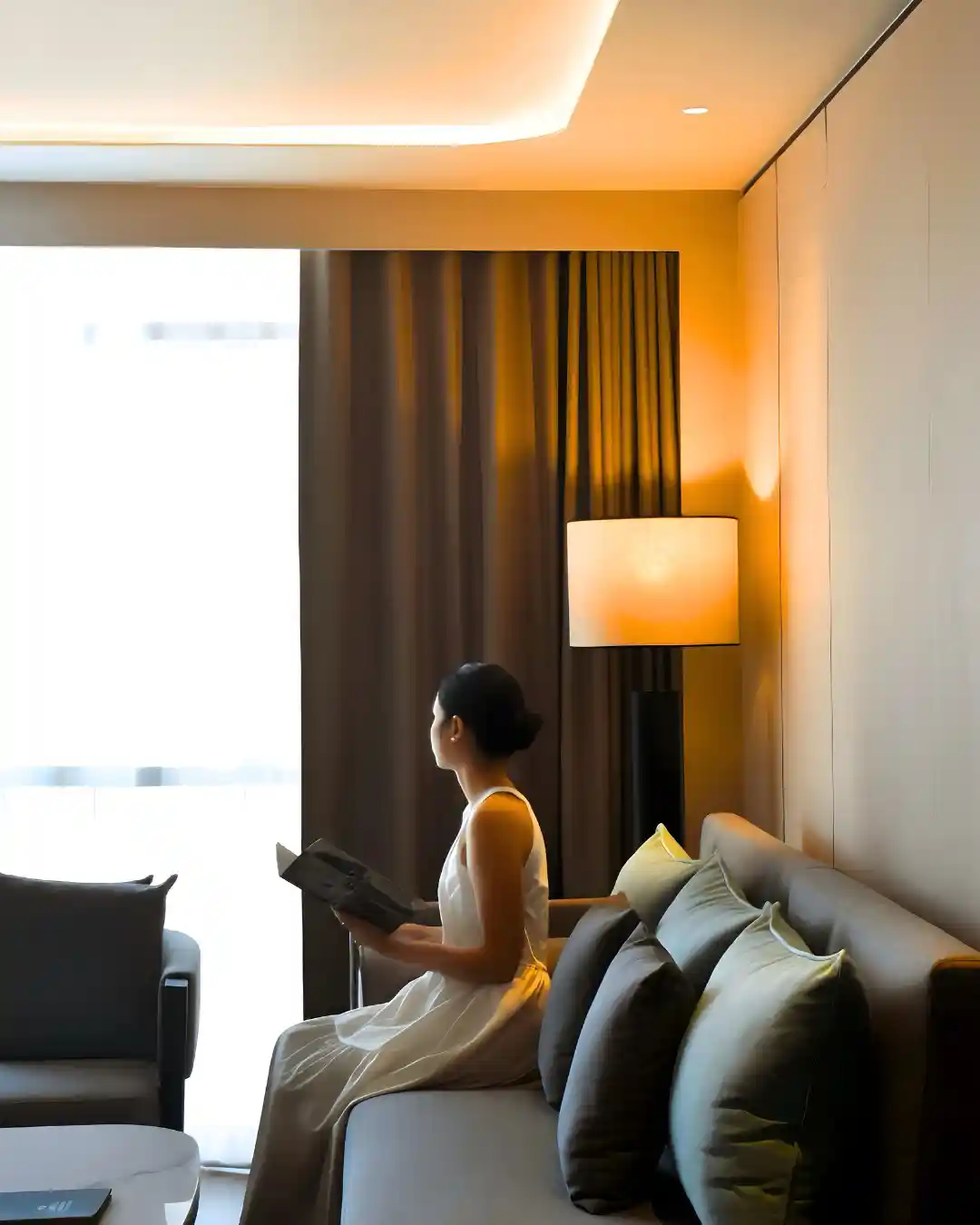 ติดตั้งโคมไฟโครงการ sathorn vista, bangkok – marriott executive apartments