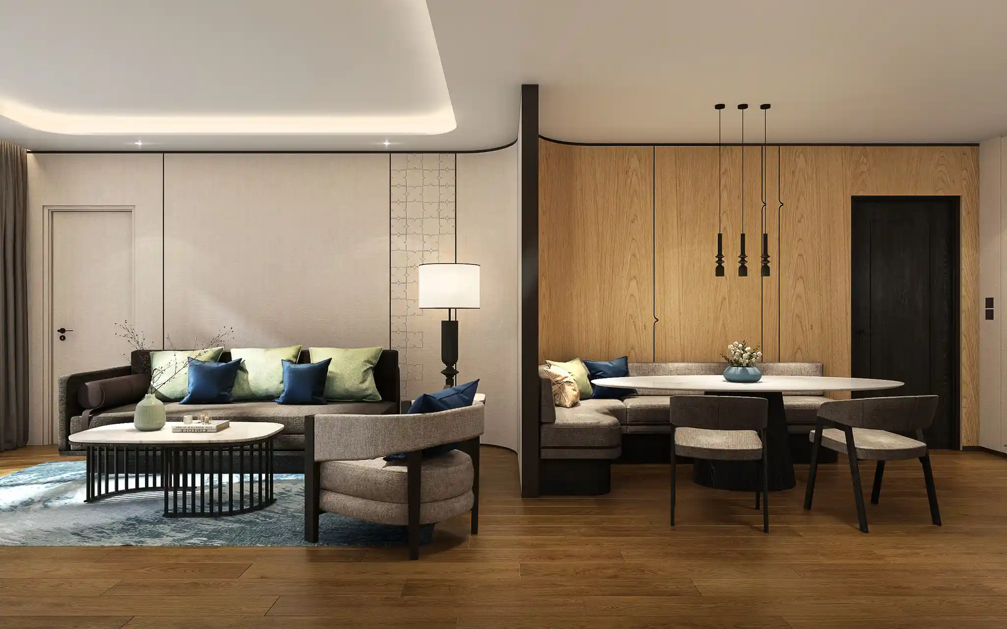 ติดตั้งโคมไฟโครงการ sathorn vista, bangkok – marriott executive apartments