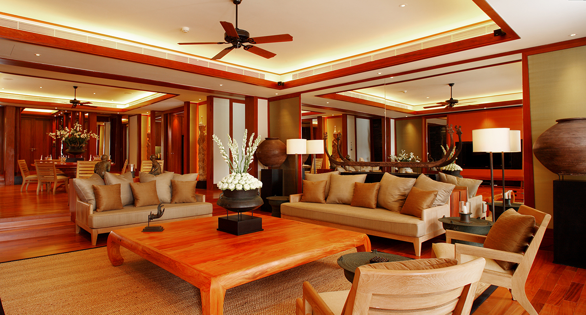 ผลงานติดตั้งโคมไฟรีสอร์ทหรู andara resort kamala